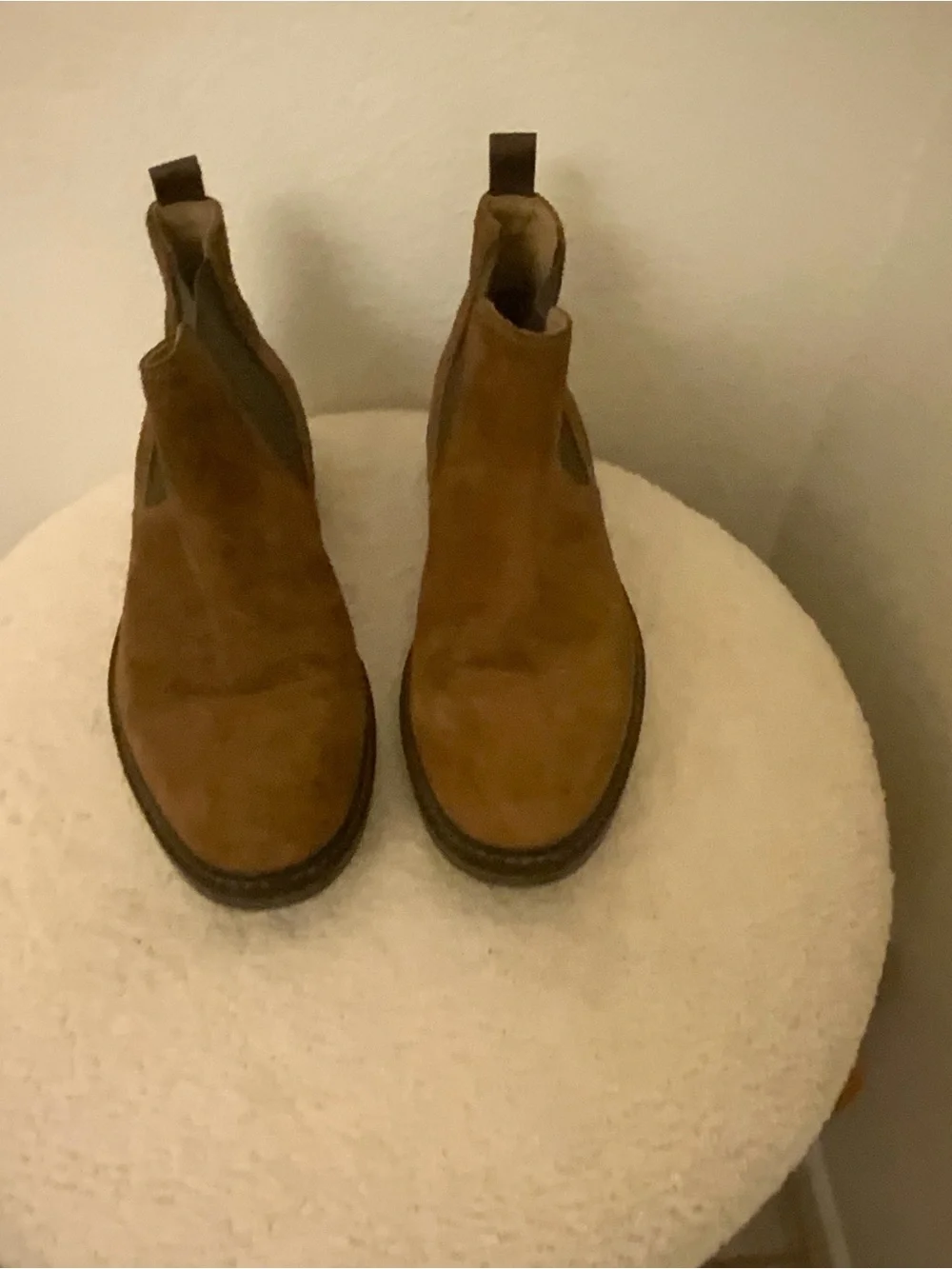 Clark’s Collection Men's Brown Suede Chelsea Boots Sz 8
